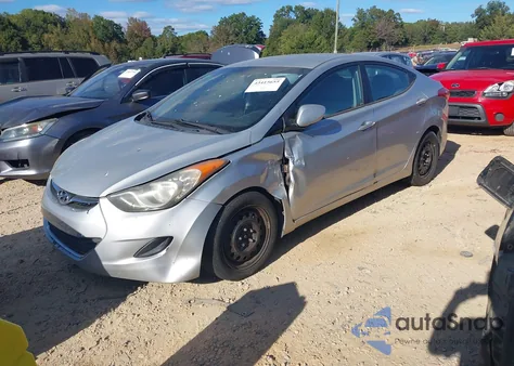 2012 Hyundai Elantra Gls from USA, damaged, VIN 5NPDH4AE4CH071687